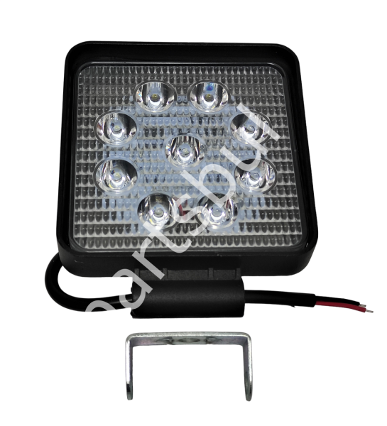 Forklift 9 Led Kare Far